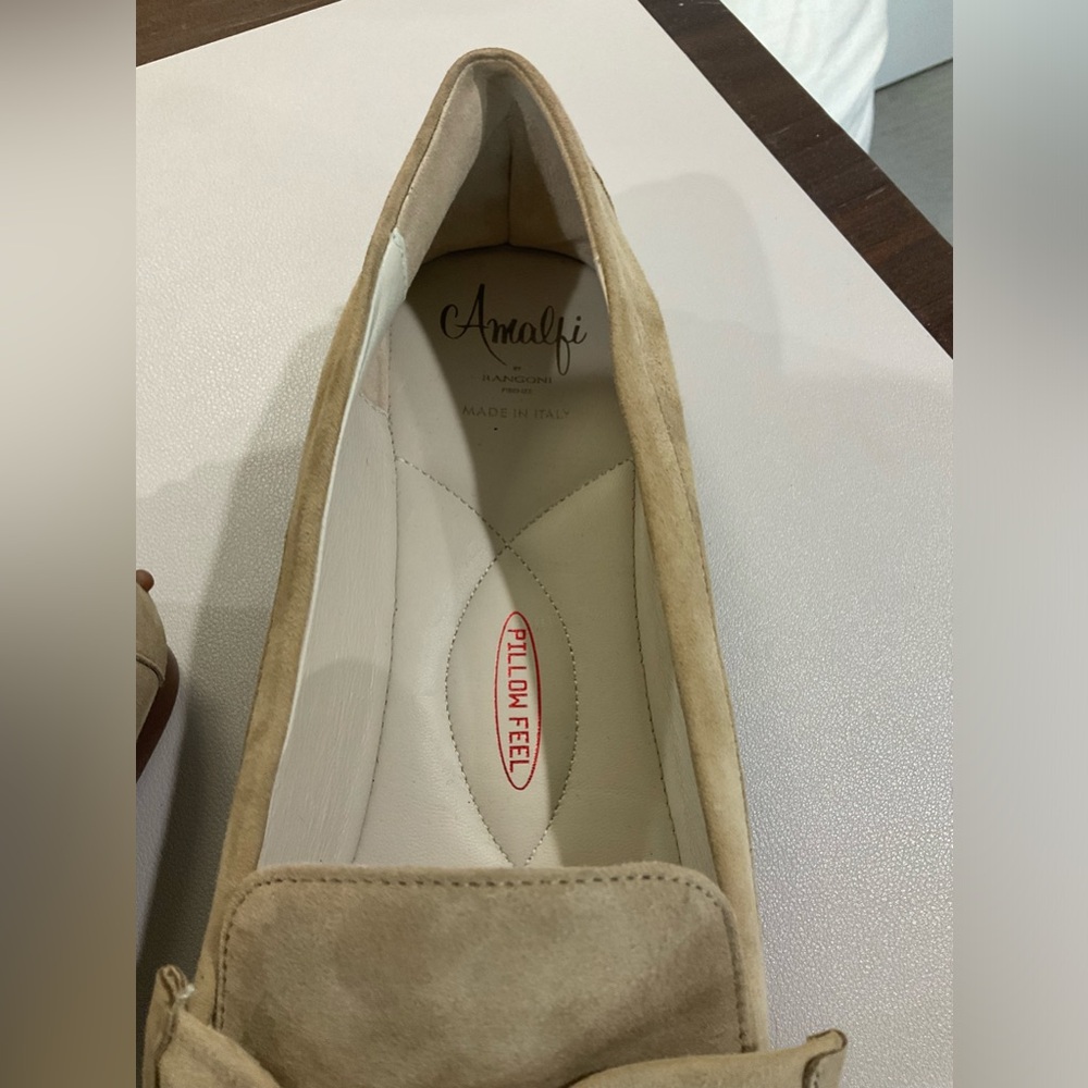 Nwot! Amalfi Suede Flats View 3